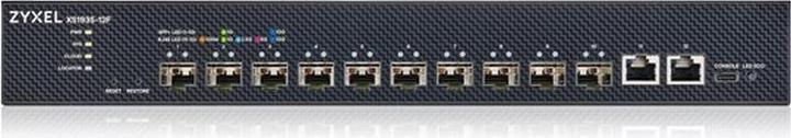 Produktbild Zyxel 12-Port Smart Managed Switch,10x10G SFP+ 2x10GBit RJ45 (12 Ports)