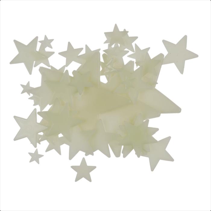 Actual product image Fortura Stickers stars noctilucent set of 50
