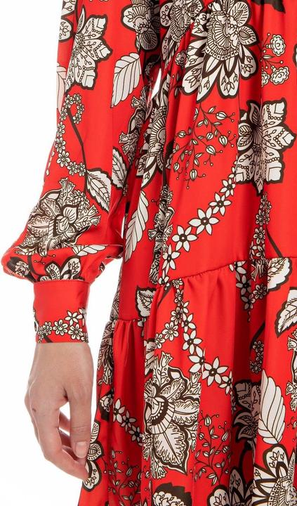 Image du produit Replay Robe all-over bedrukt poly satijn (XS)