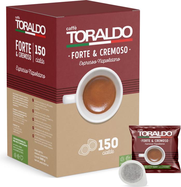 Produktbild Caffè Toraldo Forte e Cremoso (150 x Port.)