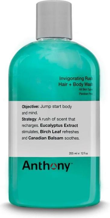 Immagine prodotto Anthony Invigoration Rush Shampoo per capelli e corpo 355 ml (355 ml)