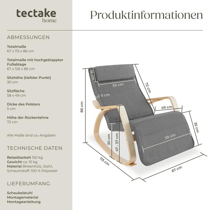 Produktbild tectake Onda
