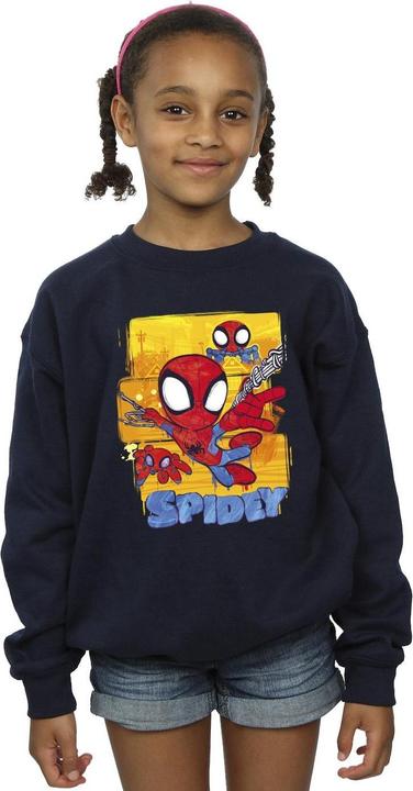 Actual product image Girls Spidey And His Amazing Friends Flying Sweatshirt (152, 158)