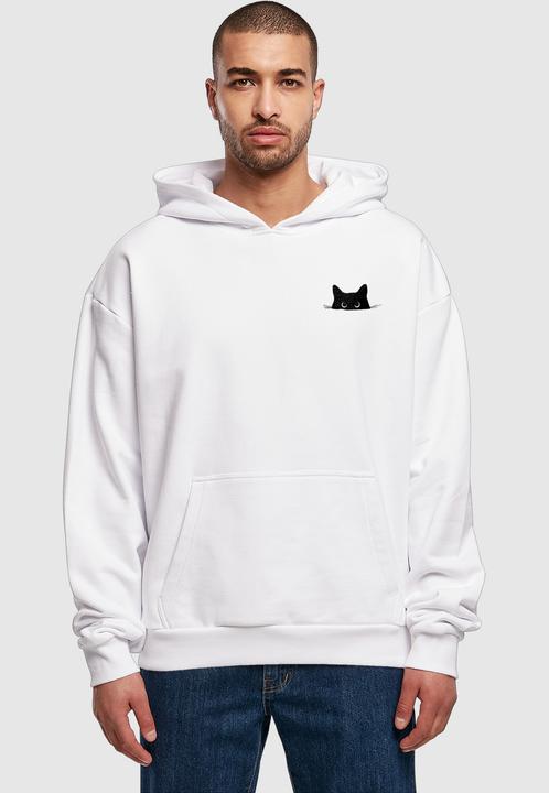 Image du produit Merchcode Halloween - Sweat à capuche chat - 175603 (M)
