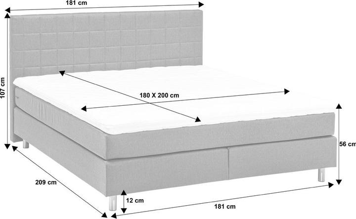 Actual product image BYYU Ibiza (180 x 200 cm)