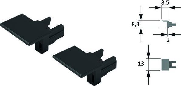 Produktbild Halemeier Endkappen ChannelLine i2
