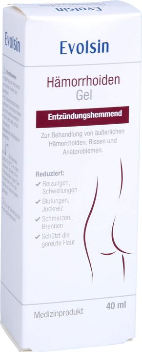 Immagine prodotto Evolsin Gel Per Emorroidi (40 ml, Gel intimo)