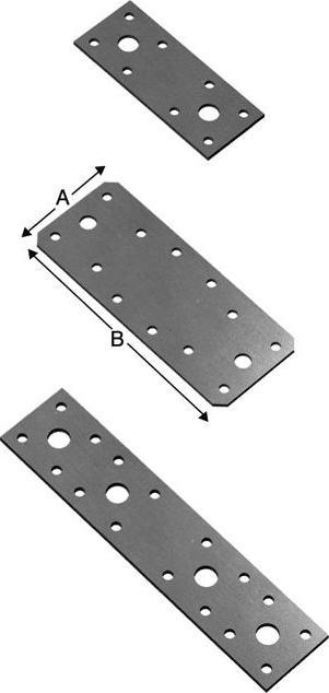 Piastra Forata 400 X 100 X 2,00 Mm Connettore Piatto - Foto 10