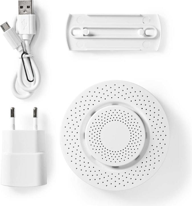 Actual product image Nedis Smart Air Quality Monitor White