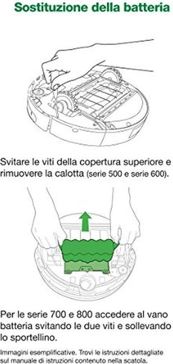 Produktbild iRobot Roomba X Life NiMH Batterie 3000mAh