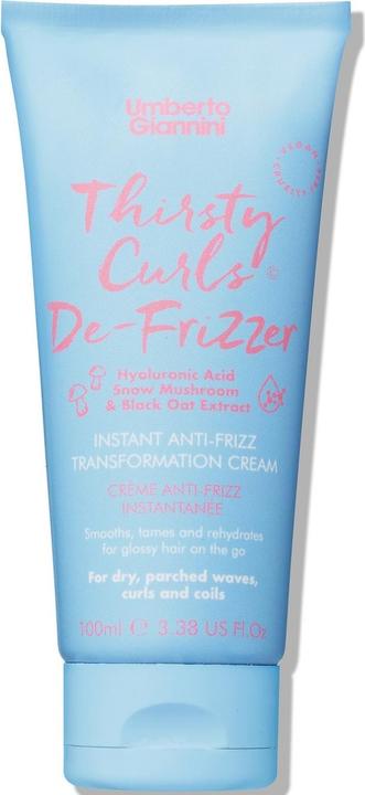 Umberto Giannini Thirsty Curls De-Frizzer Instant Anti-Frizz Transformation Cream 100ml