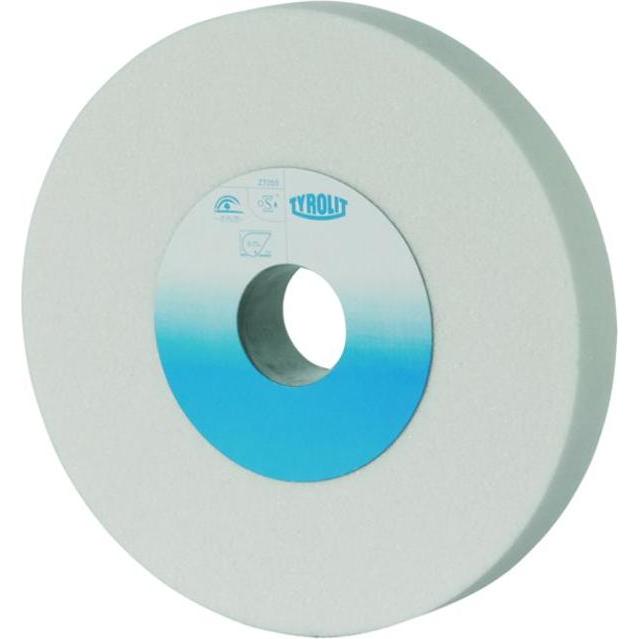 Tyrolit, Schleifmittel, Schleifbockscheibe Edelkorund Form 1 gerade 125 x 20 x 32 mm Korn 80 (80)