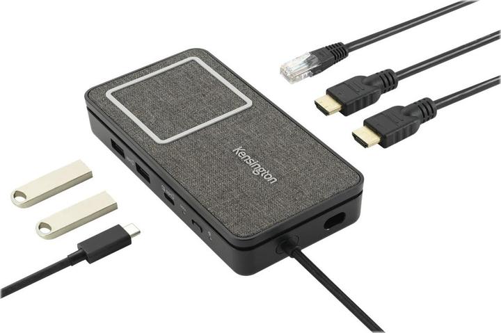 Actual product image Kensington SD1700P USB-C Dual 4K Mobile (USB-C, 3 ports)