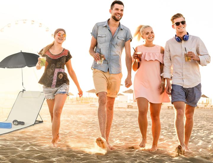 Produktbild Relaxdays Strandmatte (170 cm)