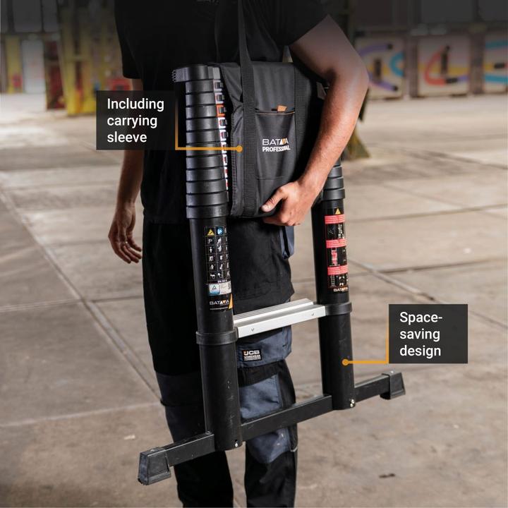 Actual product image Batavia Professional Telescopic Ladder 3.81m (Scaffolding, 381 cm)