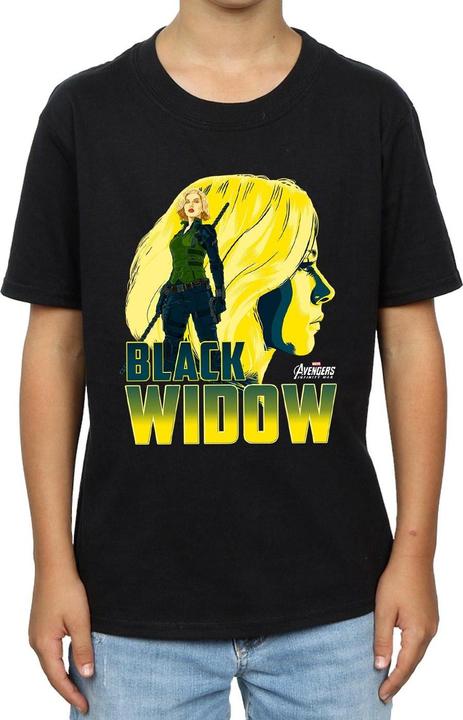 Produktbild Avengers Infinity War Black Widow Character TShirt Jungen (128)