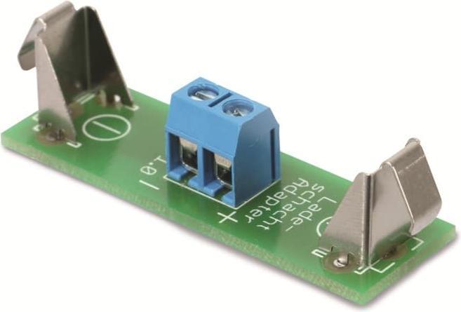 Produktbild Pollin Electronic Bausatz Ladeschachtadapter AA