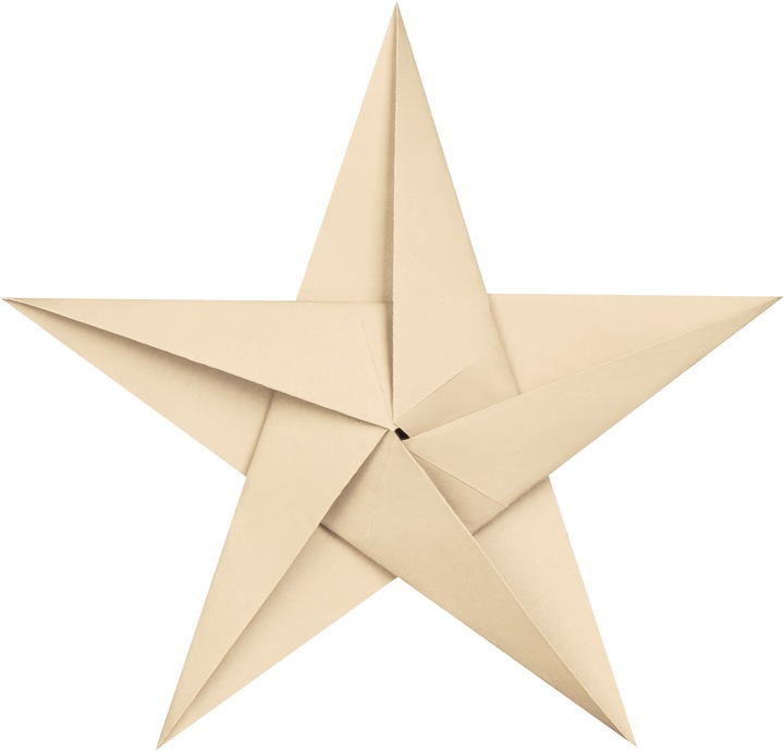Actual product image Heyda Leaflet set "Stars (80 g/m², 1 x)