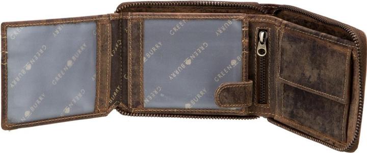 Immagine prodotto Greenburry Portafoglio vintage in pelle 13 cm