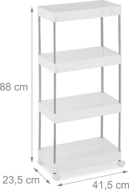 Actual product image Relaxdays niche trolley