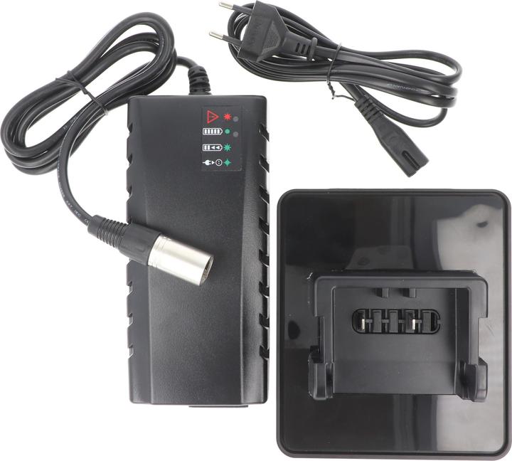 Immagine prodotto BMZ Schnell-Ladegerät für 26V Panasonic Deluxe e-bike Akku Flyer Deluxe (Caricabatterie per biciclette elettriche)