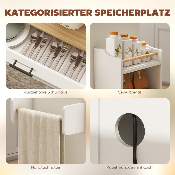 Image du produit Homcom Ilot de cuisine