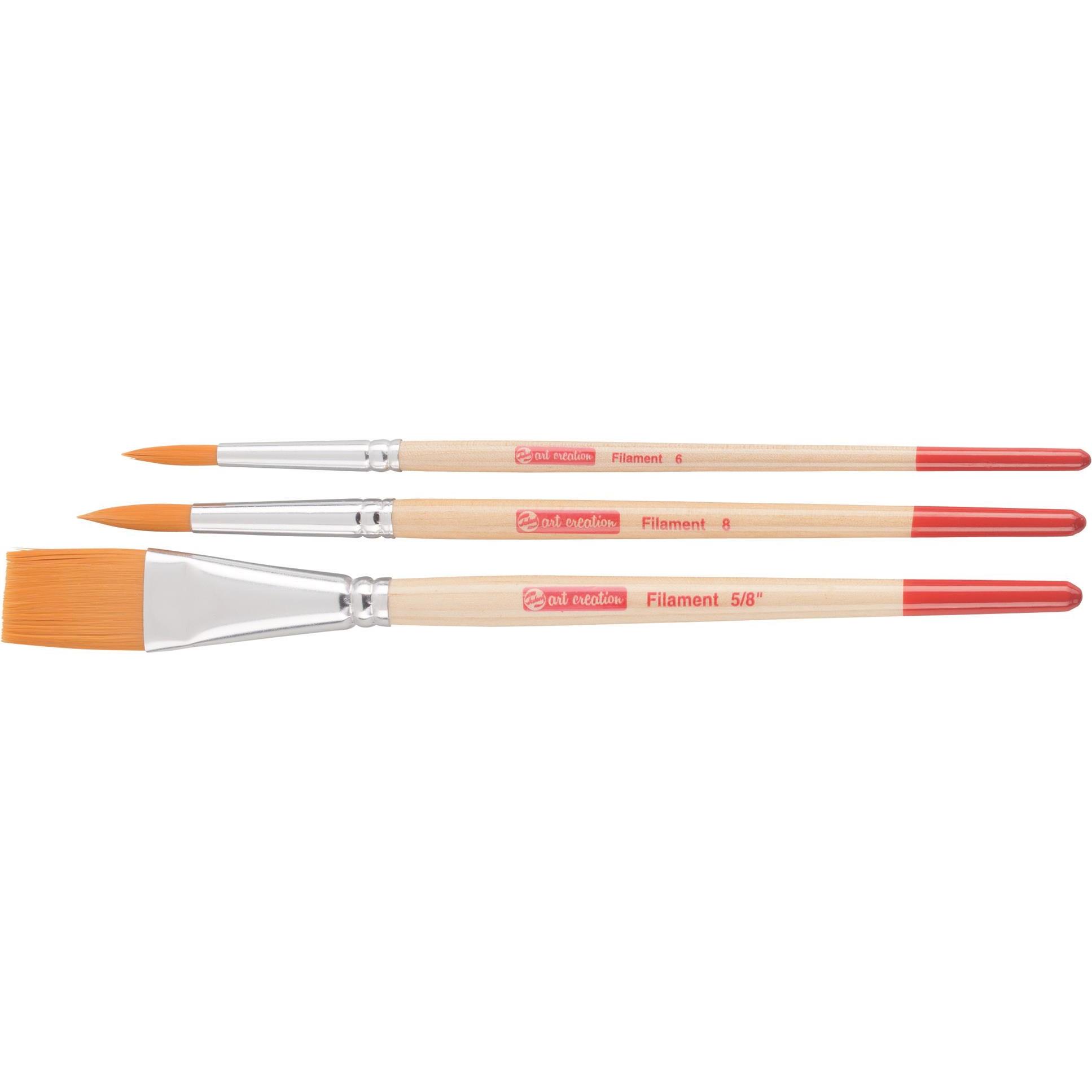 Talens, Pennello, Wtc.Filam.Set 3: Set di Pennelli per Acquerello