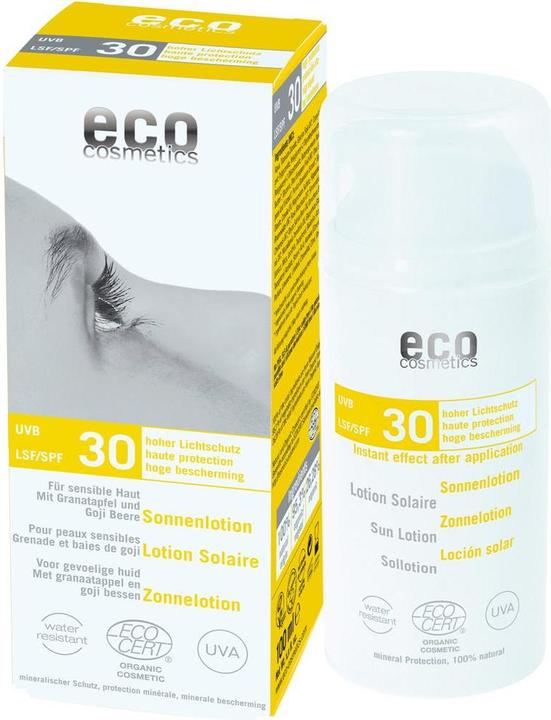 Actual product image Eco Cosmetics Neutral (Suntan cream, SPF 30, 100 ml)