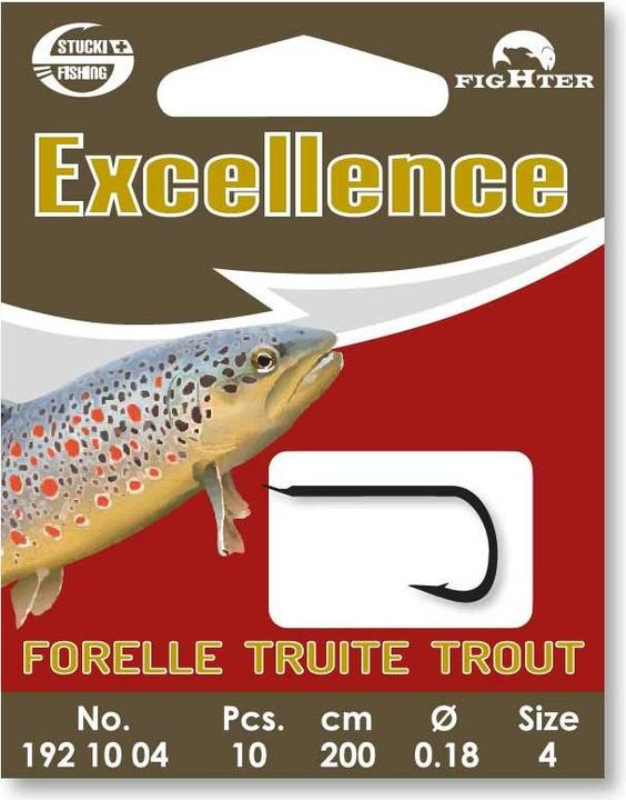 Stucki Thun Montierte Haken Excellence Trout