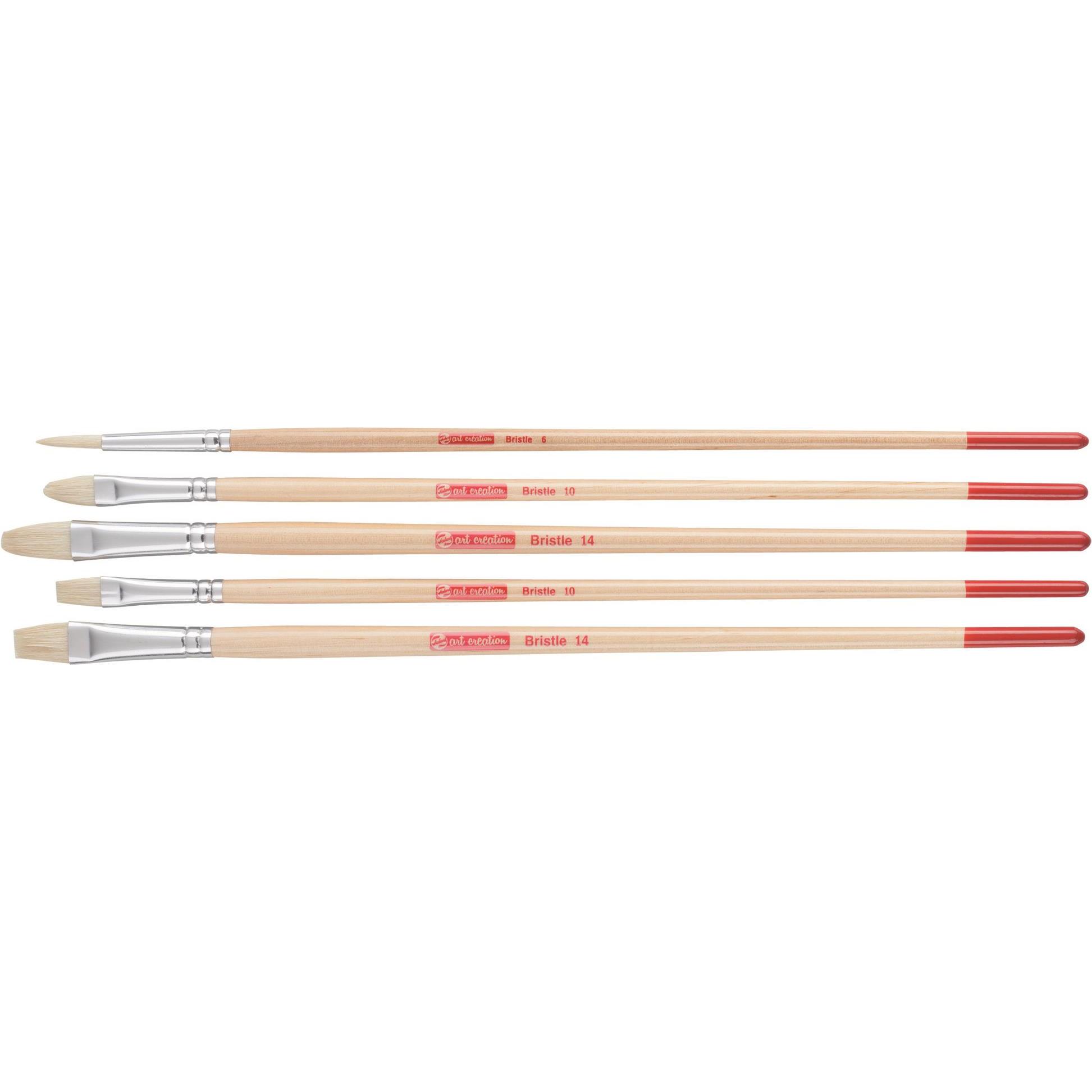 Talens: Set di Pennelli Art Creation - Pennelli per Olio, Acrilico e Gouache