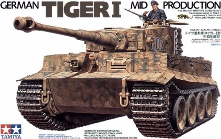 Produktbild Tamiya WWII SdKfz.181 Tiger I Mit.Prod.(1) 1:35