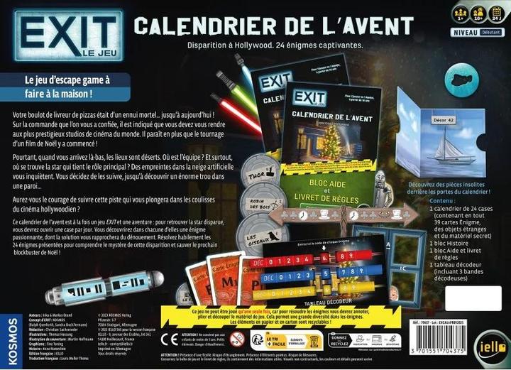 Produktbild Iello Exit Calendrier de l'Avent 2025 (Französisch)