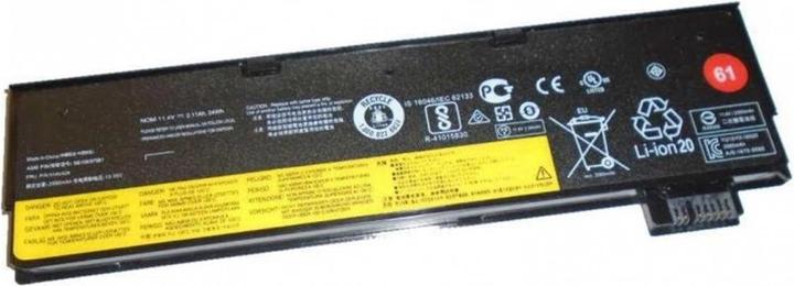 Immagine prodotto Vistaport Batteria per Lenovo Thinkpad T470/T480/T570/T570/T580/P51S/A475 (3 cubicoli, 2100 mAh)
