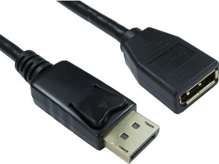 Image du produit RS PRO DisplayPort-Kabel A Display-Anschluss B Display-Anschluss - Buchse 1.1, 5m PVC (0.22 m)