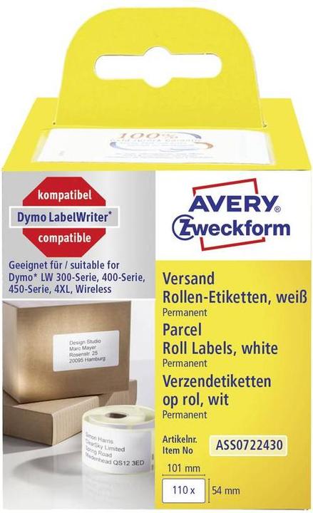 Actual product image Avery Roll labels (5.40 cm)