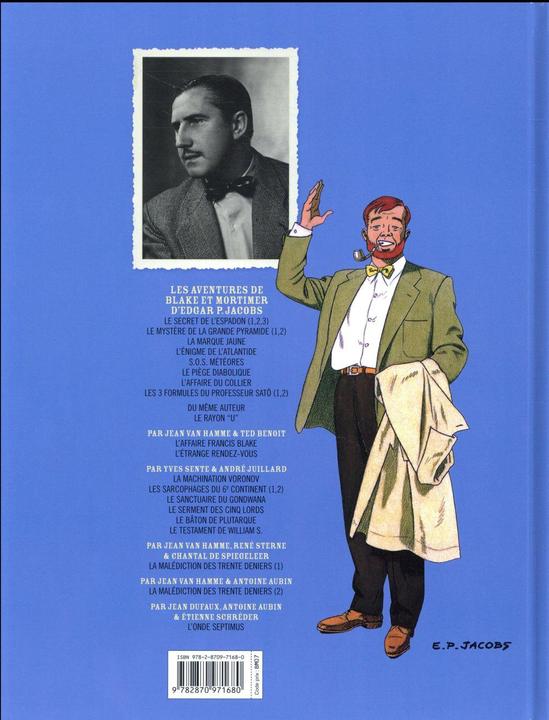 Image du produit Les aventures de (Français, Jacobs Edgar Pierre, 2013)