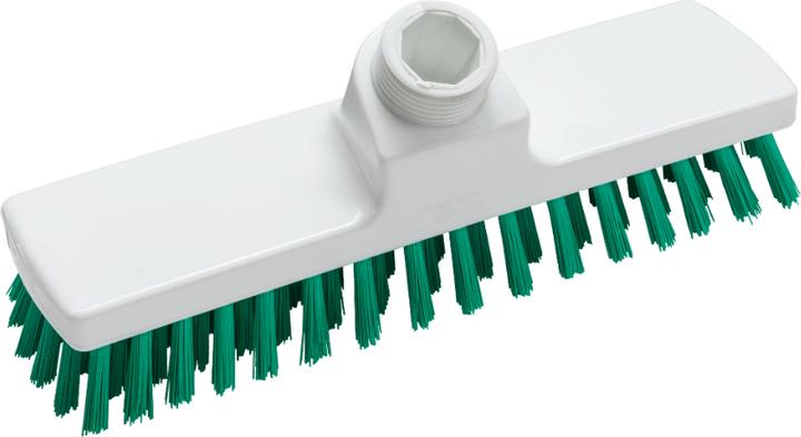 Scrubbing brush 220-250mm green (1 pcs.)