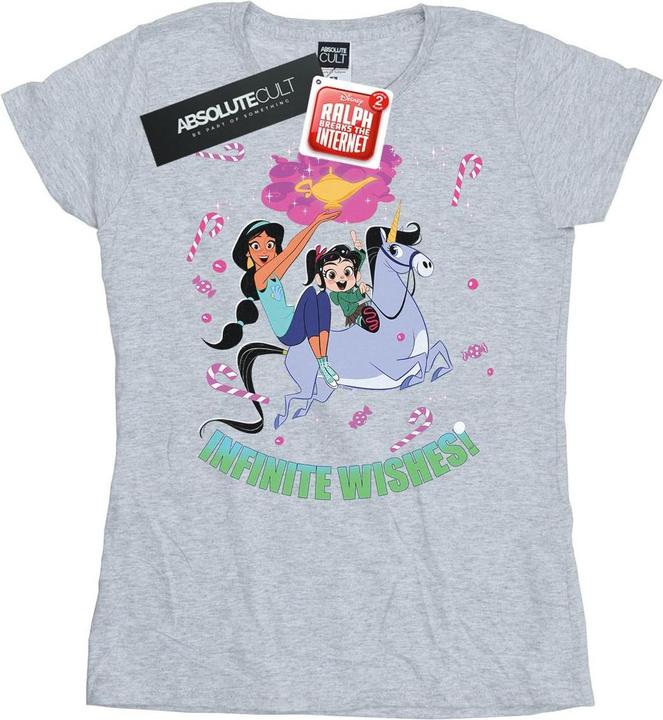 Image du produit Disney - T-shirt WRECK IT RALPH JASMINE AND VANELLOPE - Femme (S)