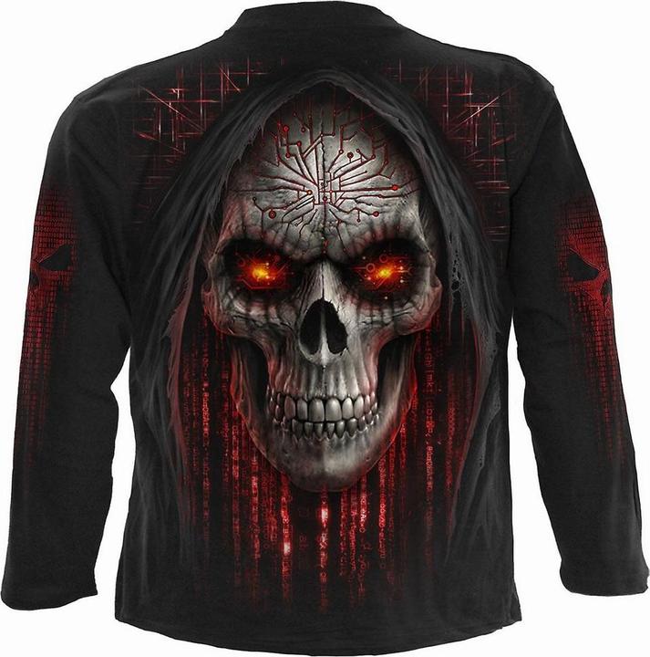 Spiral Cyber Death TShirt Langärmlig (M)