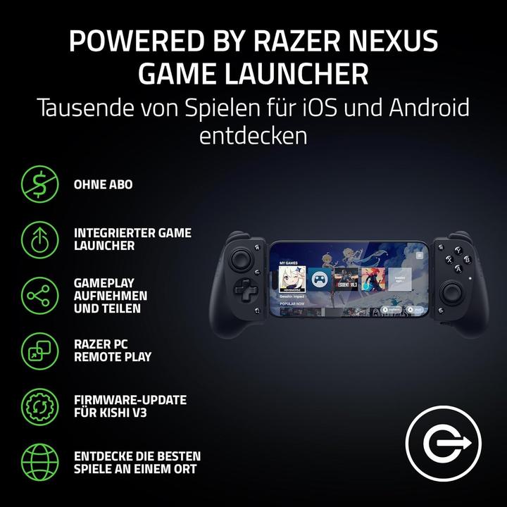 Actual product image Razer Kishi V3 (Android, iOS, PC, PS5, Windows)