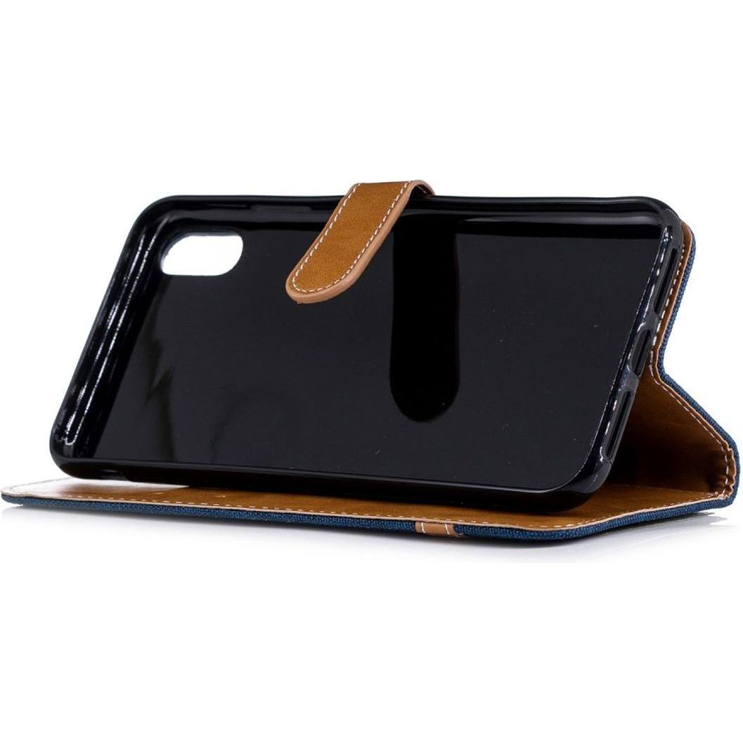 Thumbnail - König Design Hülle Handy Schutz für Apple iPhone XS Max Case Cover Tasche Wallet Etui Bumper (Apple iPhone XS Max), Smar...