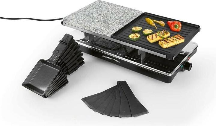 Actual product image Gourmetmaxx Raclette-Grill, Anzahl Personen: 8, Funktionen: Grill-Stein