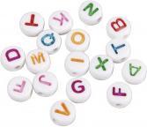 Immagine prodotto Rayher Plastik Buchstaben Perlen bunt