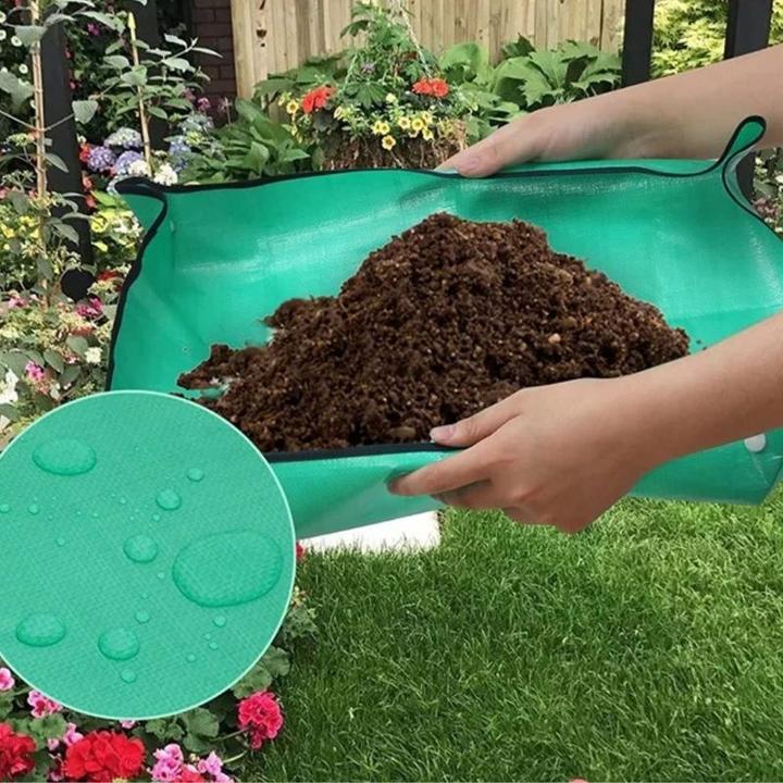 Immagine prodotto Hermex Tappetino per rinvaso Tappetino per giardino Tappetino per piante Tappetino per vasi Tappetino per (100 cm, 100 cm)