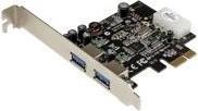 Actual product image StarTech 2 port PCIe SuperSpeed USB 3.0 Card