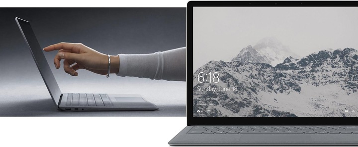 Produktbild Microsoft Surface Laptop, Platinum, 128GB SSD (13.50", Intel Core i5-7200U, 4 GB, 128 GB, CH)
