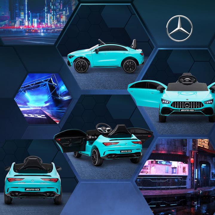Produktbild Aiyaplay Kinder Elektroauto Kunststoff, Metall Hellblau (12 V)