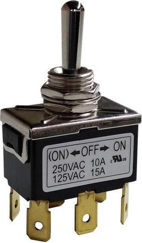 Leloco Kippschalter 2-polig 16A 250V - Industrietauglicher Ein/Aus-Schalter