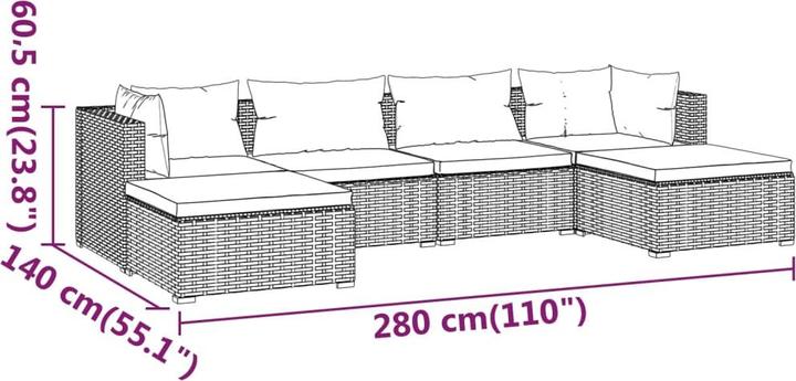 Produktbild vidaXL Rowan