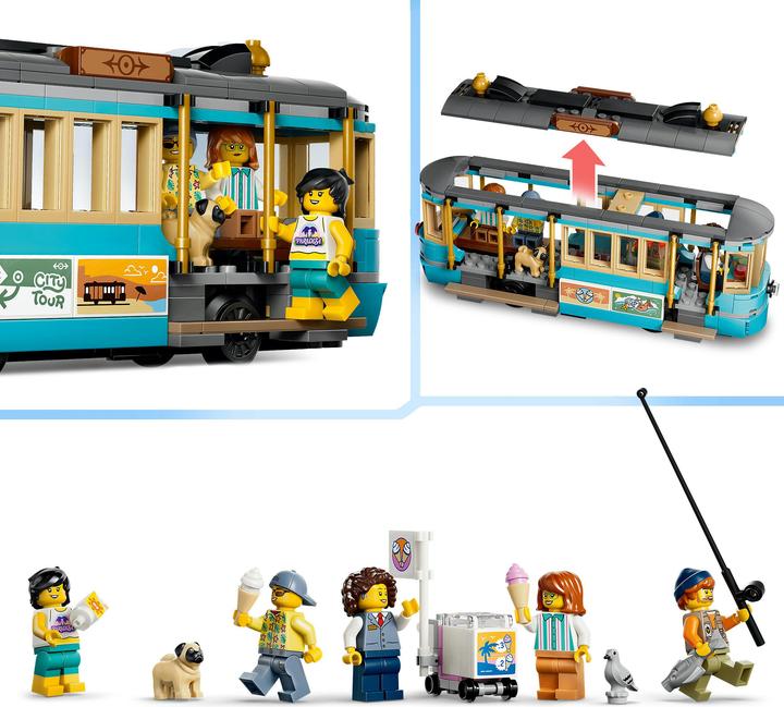 Produktbild LEGO Strassenbahn am Meer (LEGO City)